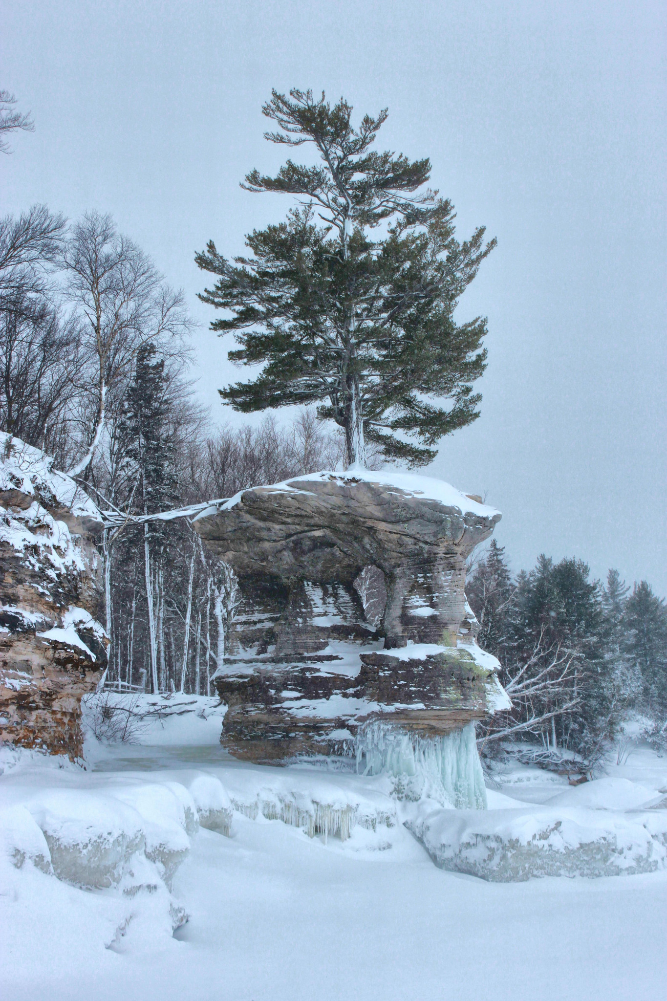Chapel Rock in Winter