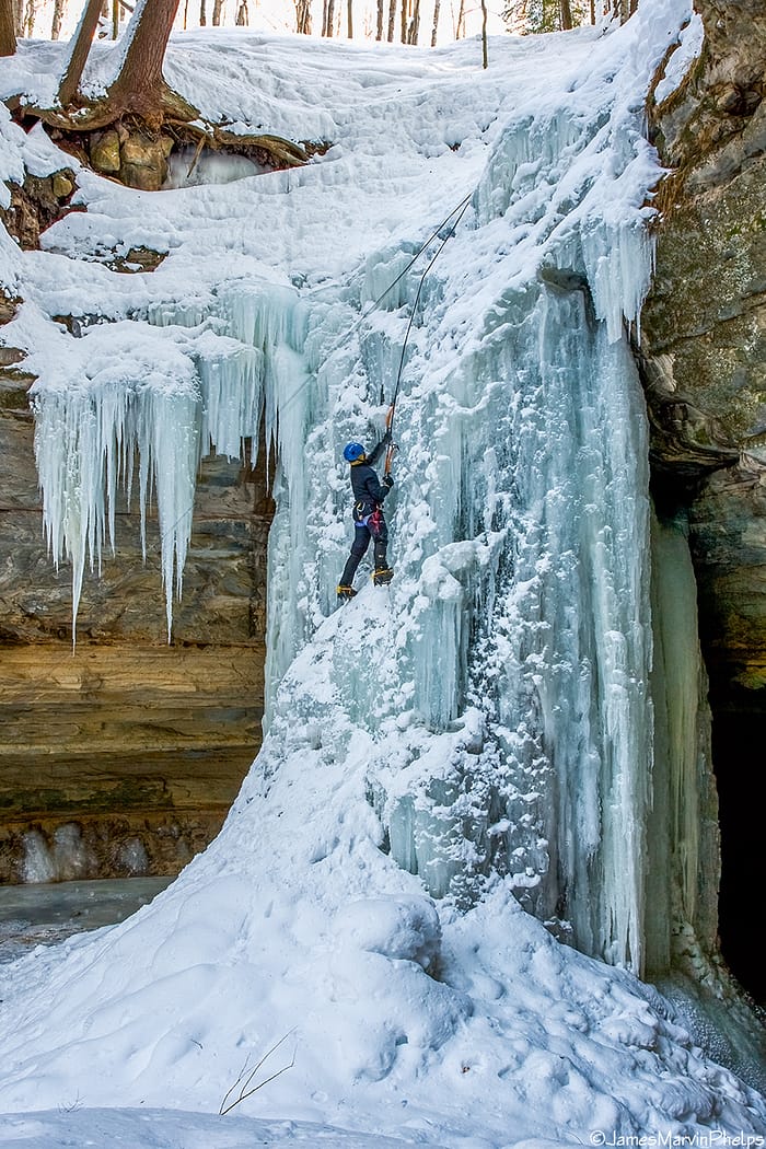 Ice Climber by James Marvin Phelps