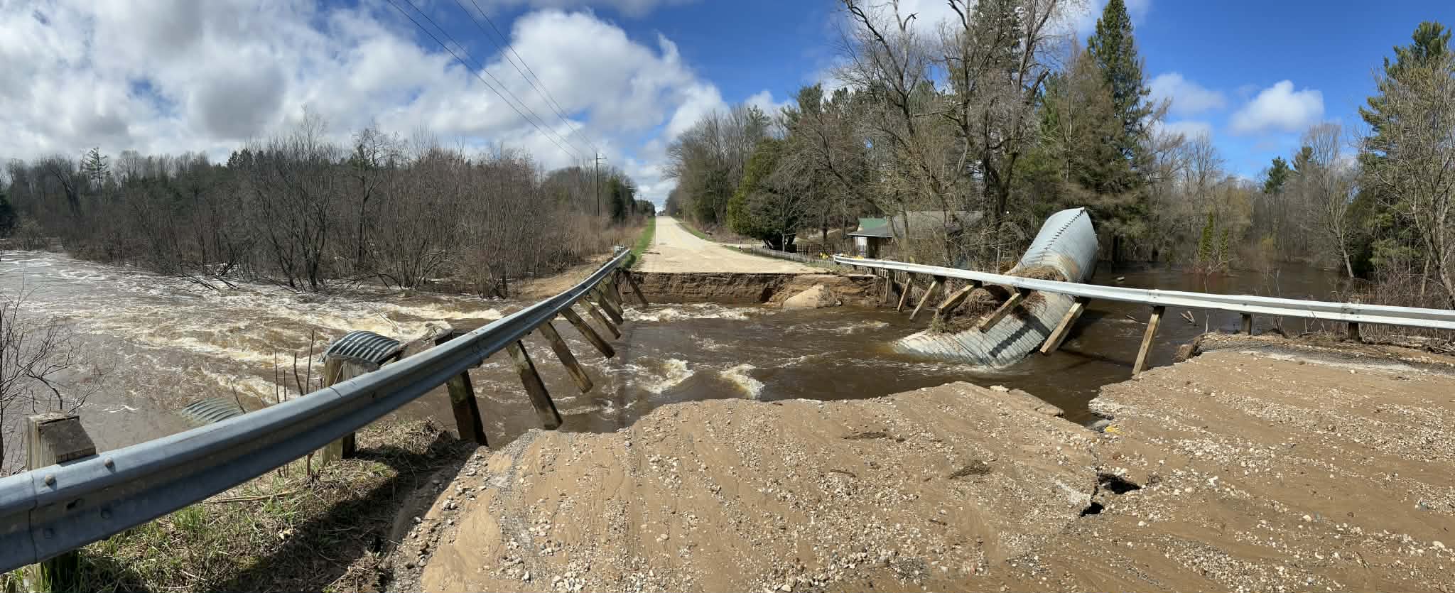 There used to be a bridge here by Nate