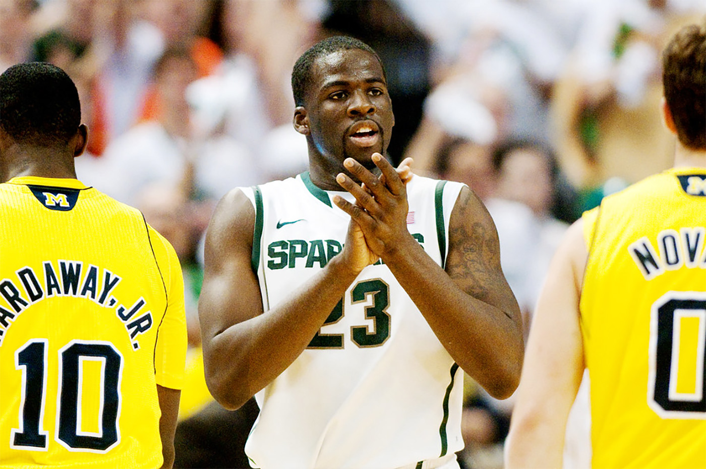 Michigan State vs. Michigan by Matt Hallowell
