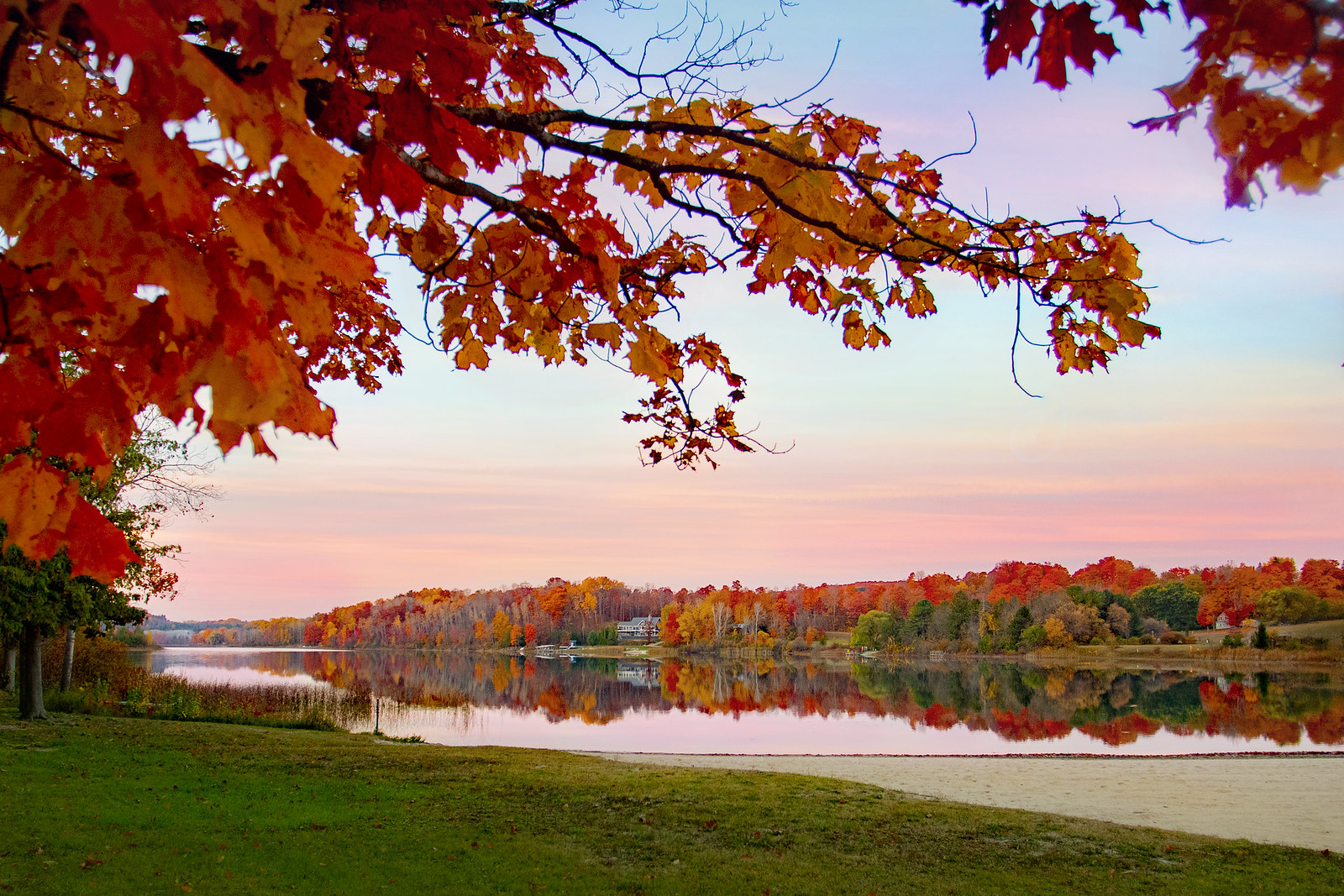 Autumn Morning on the Breezeway by Thomas Mann