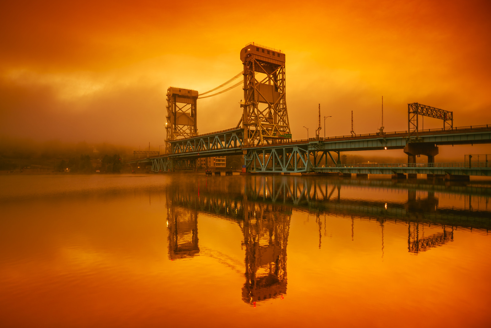 Dawn Amidst the Fog by Eric Hackney