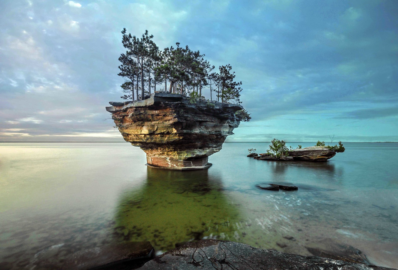Turnip Rock, July 2014 by Tom Clark