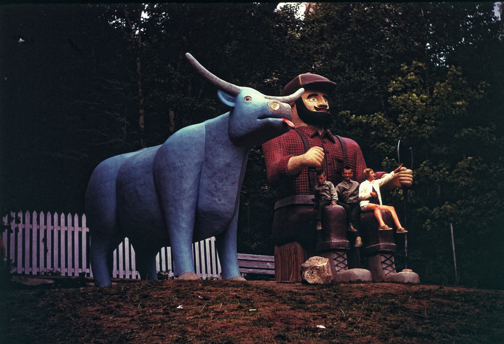Babe, Paul, and the Kids by Joel Dinda